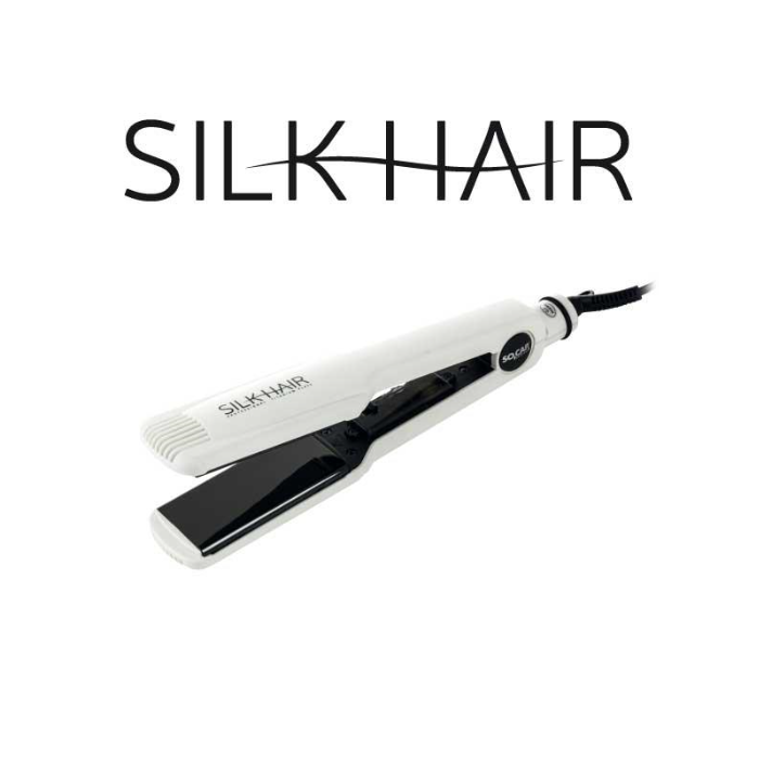 socap original piastra silk hair placche in titanio