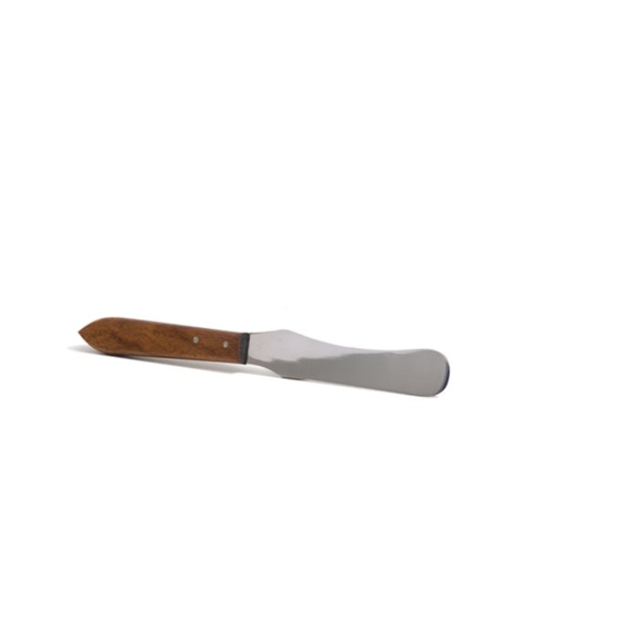 SPATOLA CERA MANICO DI LEGNO