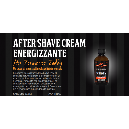 WHISKEY AFTER SHAVE CREAM ENERGIZZANTE 200 ml