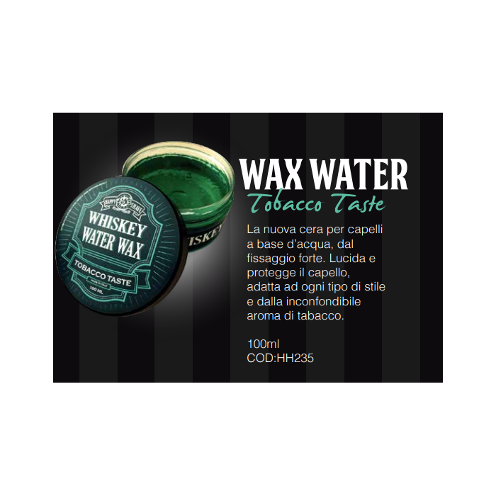 WHISKEY CERA PER CAPELLI WAX WATER 100 ML