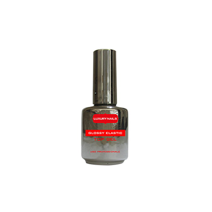 LUXURY NAILS: GLOSSY ELASTIC TOP GEL 15-ML