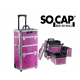 SOCAP Trolley K-3156B 3 in 1-Colore Nero Dimensione: 70 X 37 X 24 Cm