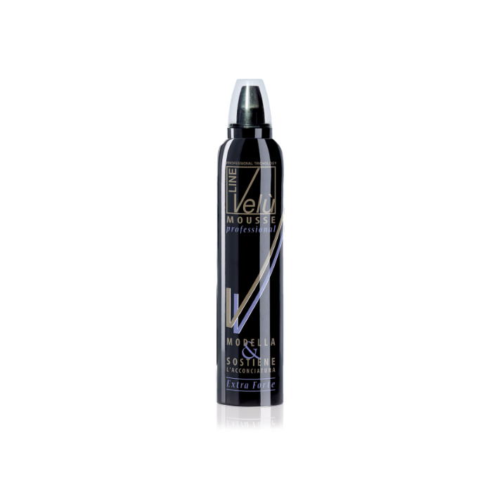 SCHIUMA PER CAPELLI MOUSSE MODELLANTE EFFETTO VOLUME 400 ml VELU' SOCAP