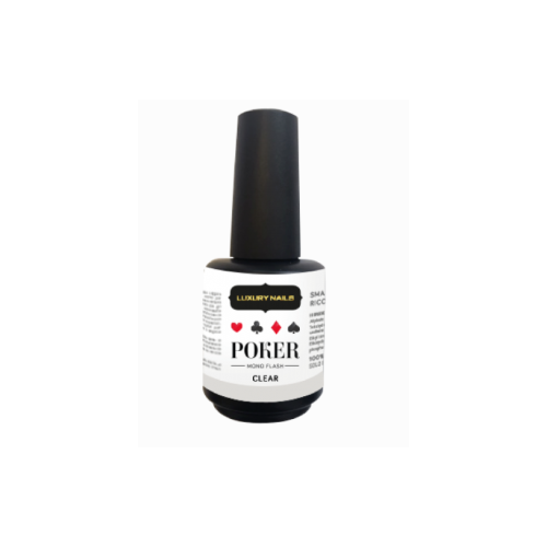 LUXURY NAILS -POKER Mono Flash CLEAR 15ml